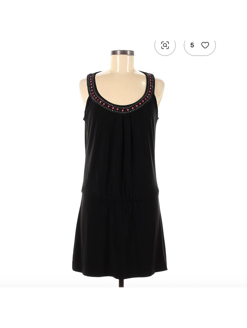 White House Black Market Black Casual Dress Size M